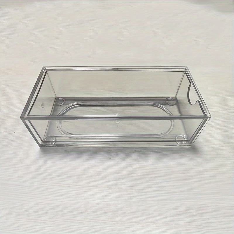 Image of Drawer Transparent Hair Additions Storage Box, Stackable Storage And Storage Drawer Set, Desktop Storage Drawer Type Classification Storage Dustproof, Jewelry Boxes