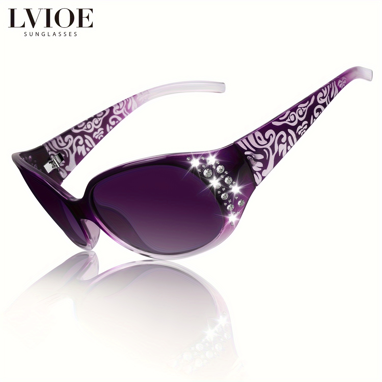 

Lvioe Polarized For Women, Wrap Around With Uv Protection Lens Ls008