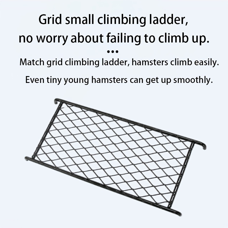 Stainless Steel Hamster Rest Platform with Ladder