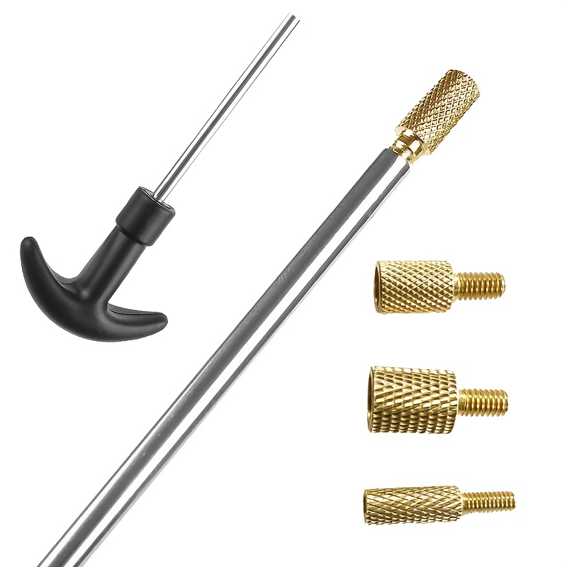 6pcs Solid Brass Gun Cleaning Rod Adapter Set
