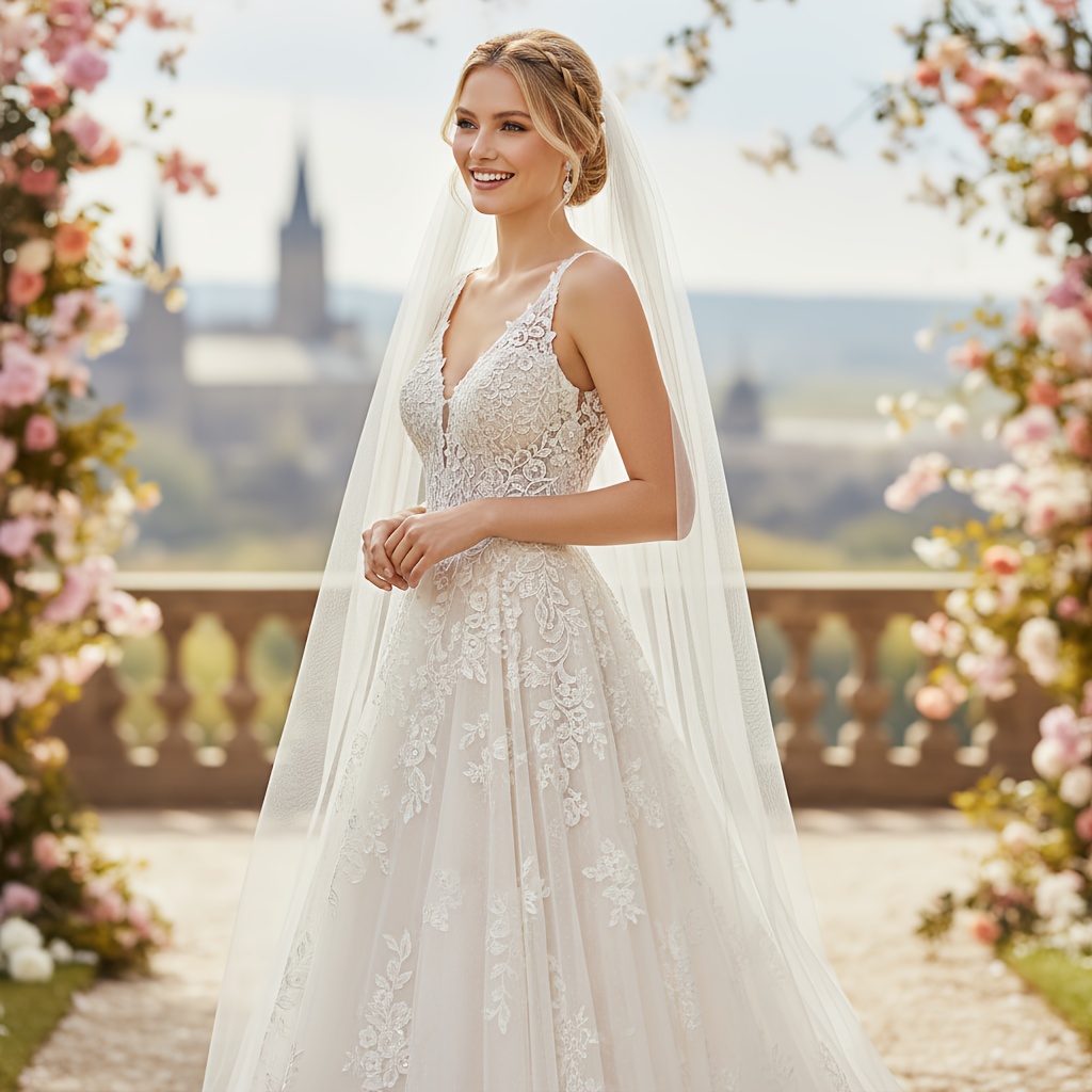 78” (floor length) bridal veil a long cathedral bridal veil a length 200cm 78 74 inches  main image 2
