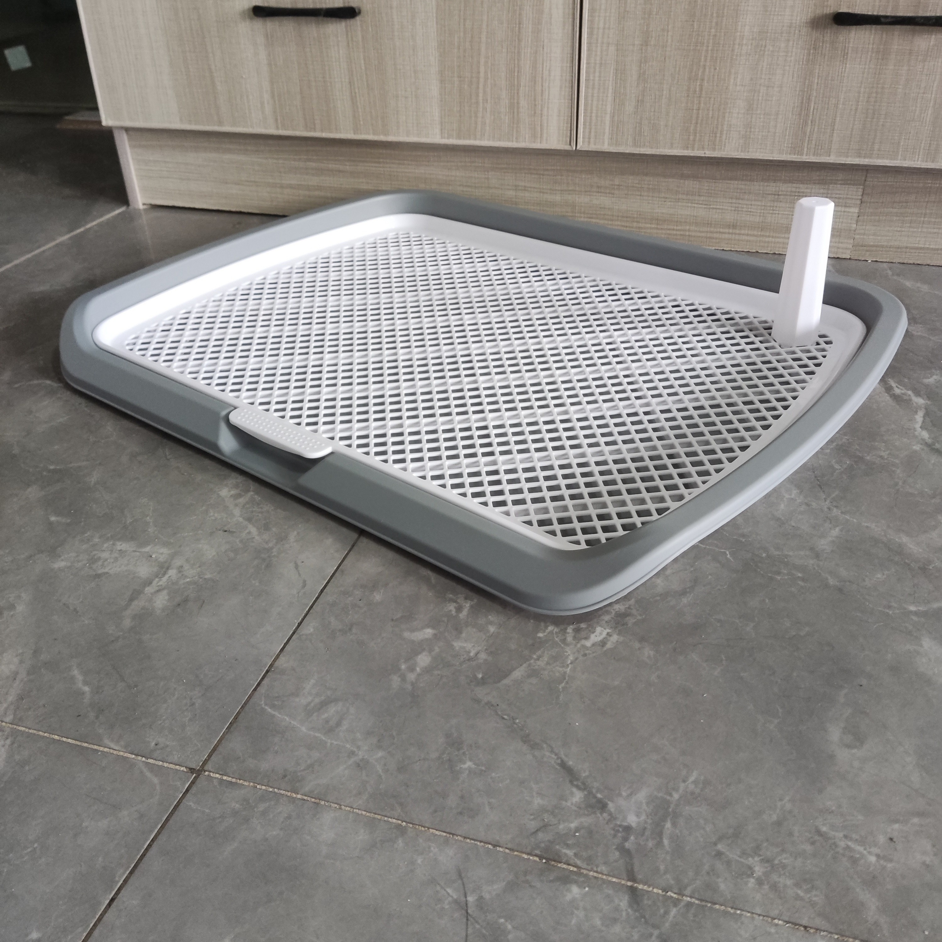 Large Flat Dog Toilet By Youpin, Pet Supplies, Spacious Design, Size 25.59in*19.69in, Easy To Clean. Suitable For Dogs Up To 30kg