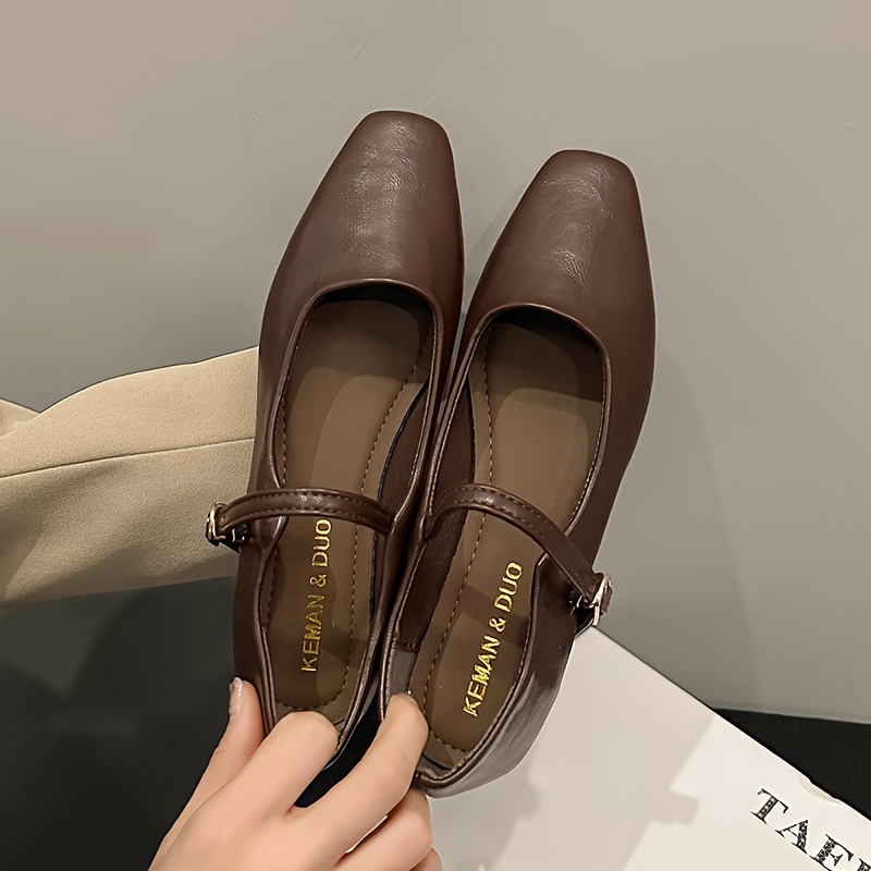 [JILLSTUART]★韓国人気★SQUARE TOE FLAT SHOES 韓国 JILLSTUART(ジルスチュアート) フラットシューズ