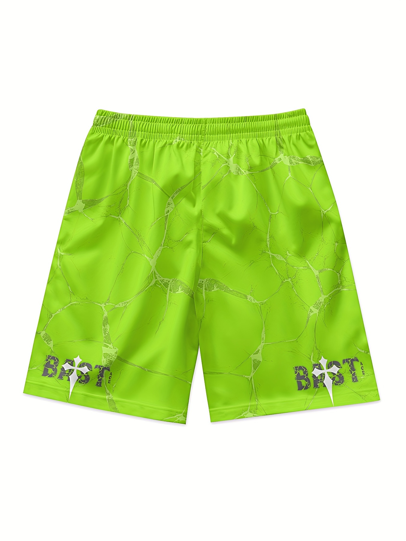 Pantalones cortos casuales para hombre, pantalones cortos con estampado de  cruzadas, bolsillo para cintura ajustable, t