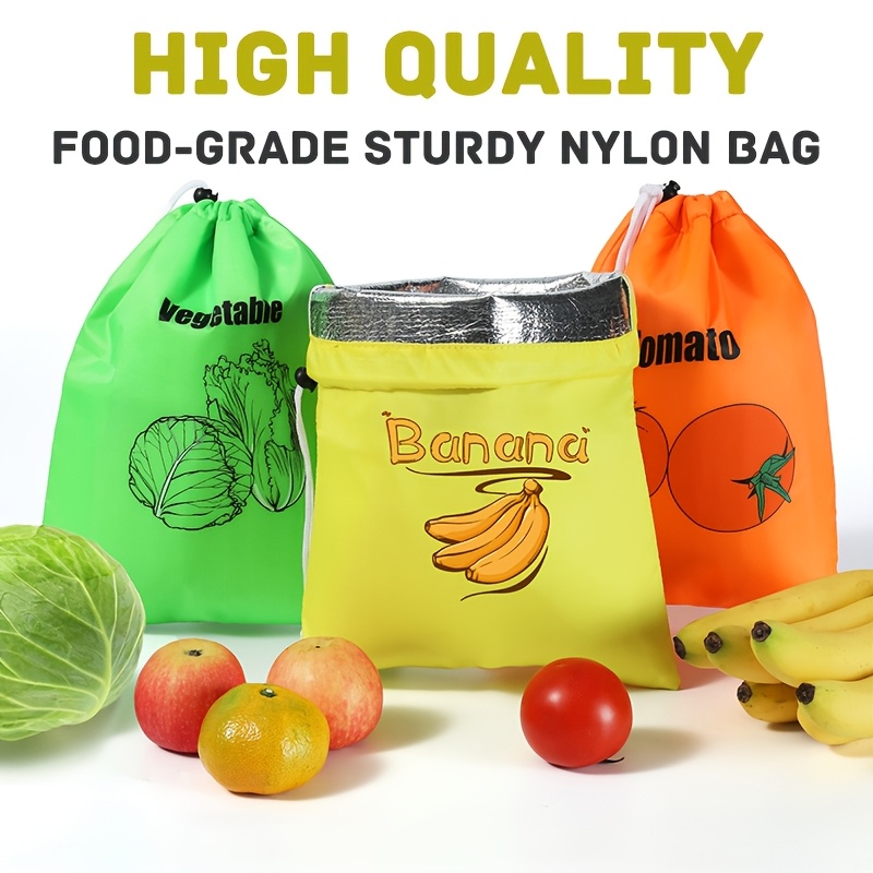 

1/3pcs Banana Storage Bag, Vegetable Bag, Prevents Ripe, Banana Storage Bag, Lightweight And Banana Bag, Tomato And Lettuce Bag, Washable, , Kitchen Supplies, Kitchen Gadgets, Cheapest Items