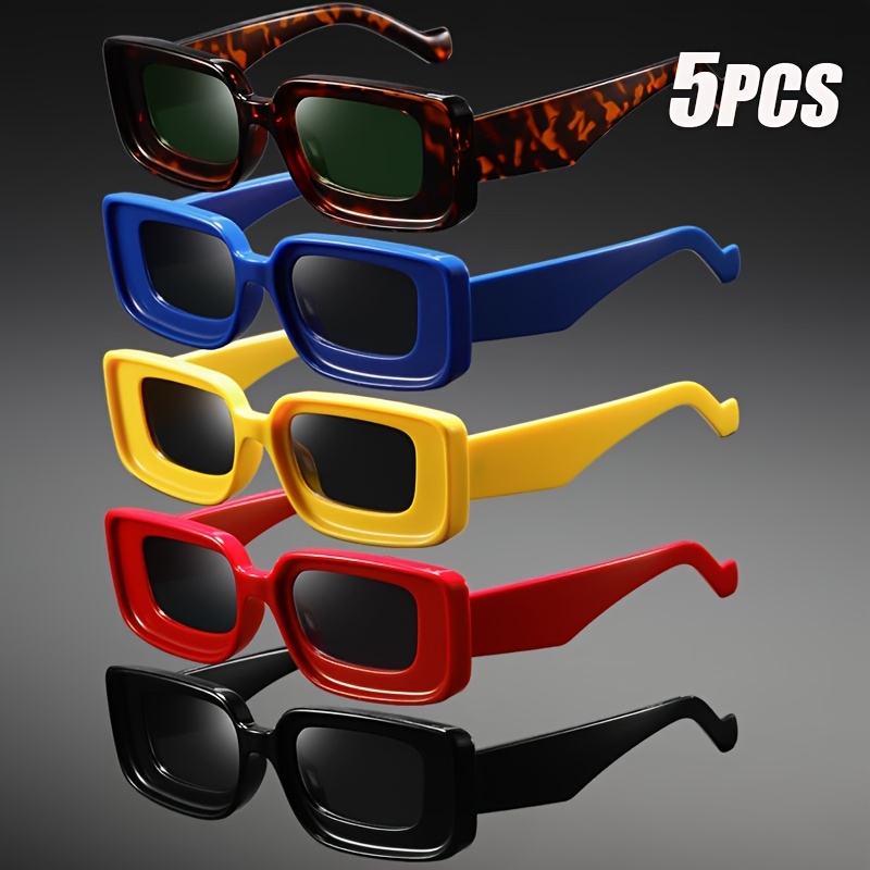 vintage inspired full rim fashion glasses black frame pc material