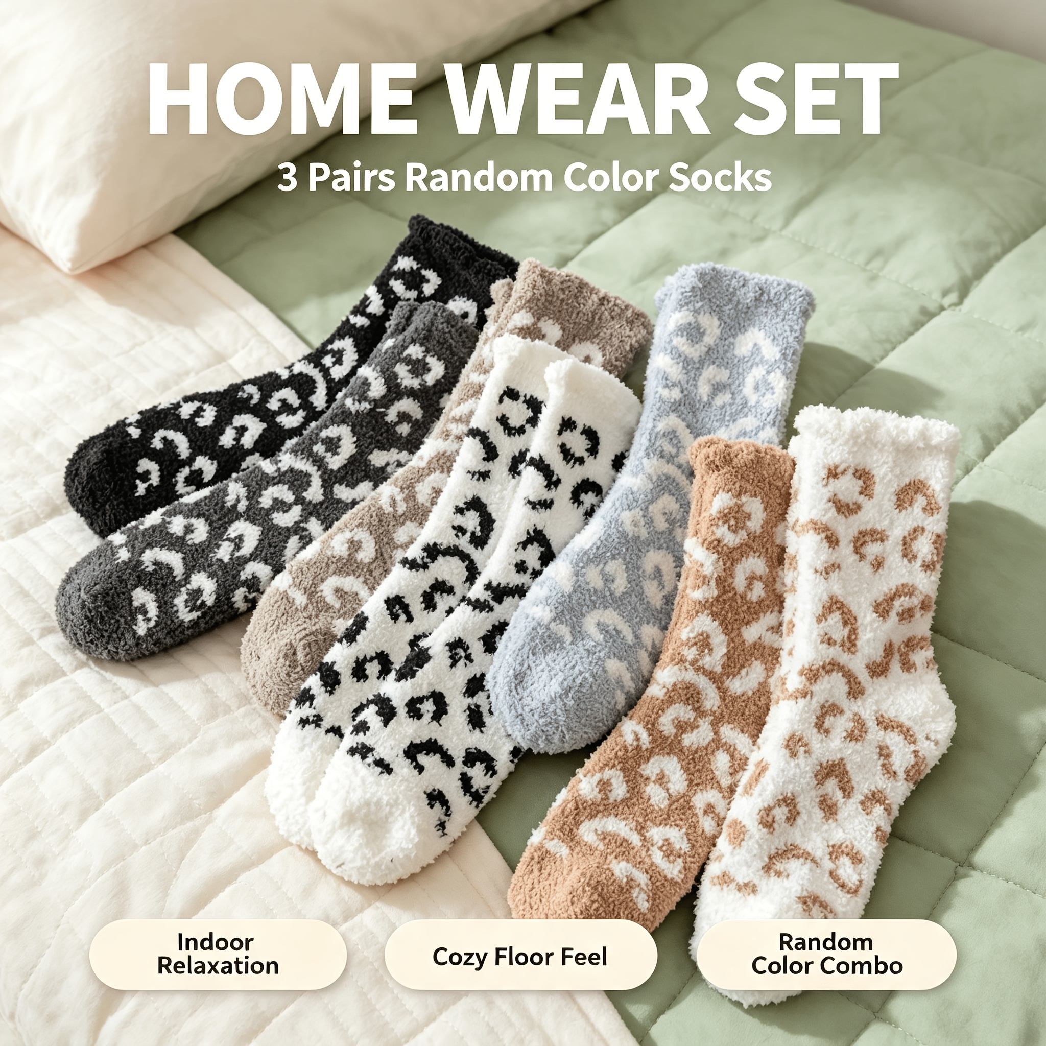 cozy socks sold on Temu United States