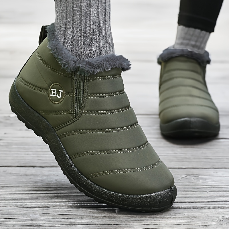 Couple Style Casual Snow Boots, Non-Slip Short Boots