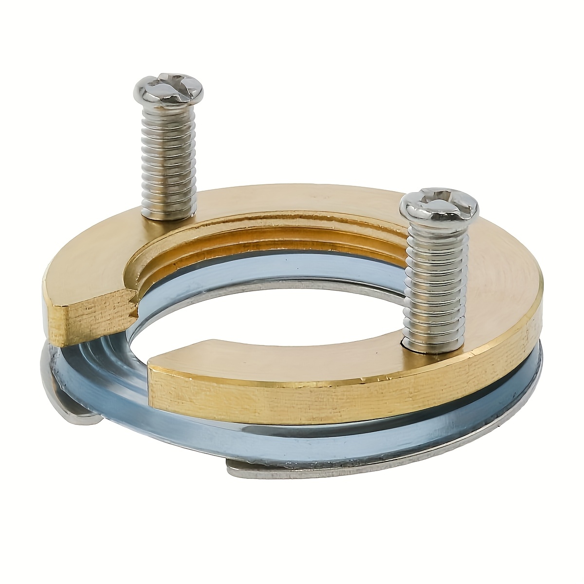 Faucet Fixing Tool Set – Inside Diameter 31mm (1.22") Lock Nut Kit, Brass & Stainless, For Kitchen & Bathroom Faucets
