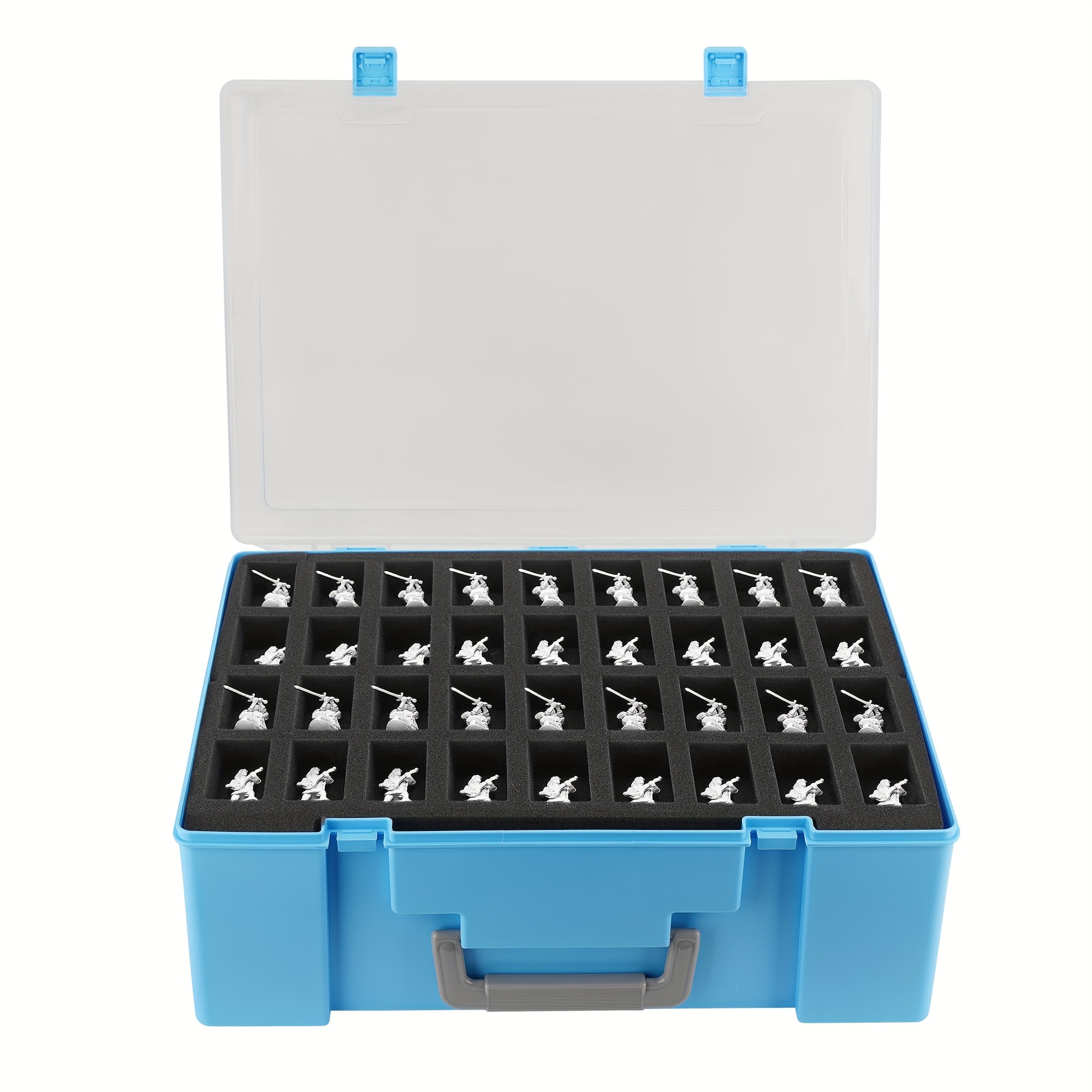 Miniature Storage Carrying Case, 108 Slot Figure Organizer