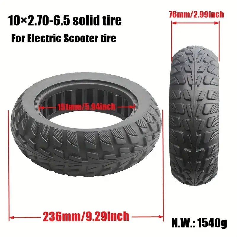 Pneu Trottinette 10x2 75 6.5 Solid Tires Roues De Rechange Pour Scooter électrique 10 X 2,70-6 Pneu Trotinette Electrique 10x2.75-6.5 Pneu Trottinette 10x2 75 6.5 Solid Tires Roues De Rechange Pour Scooter électrique 10 X 2,70-6 Pneu Trotinette Electrique 10x2.75-6.5
