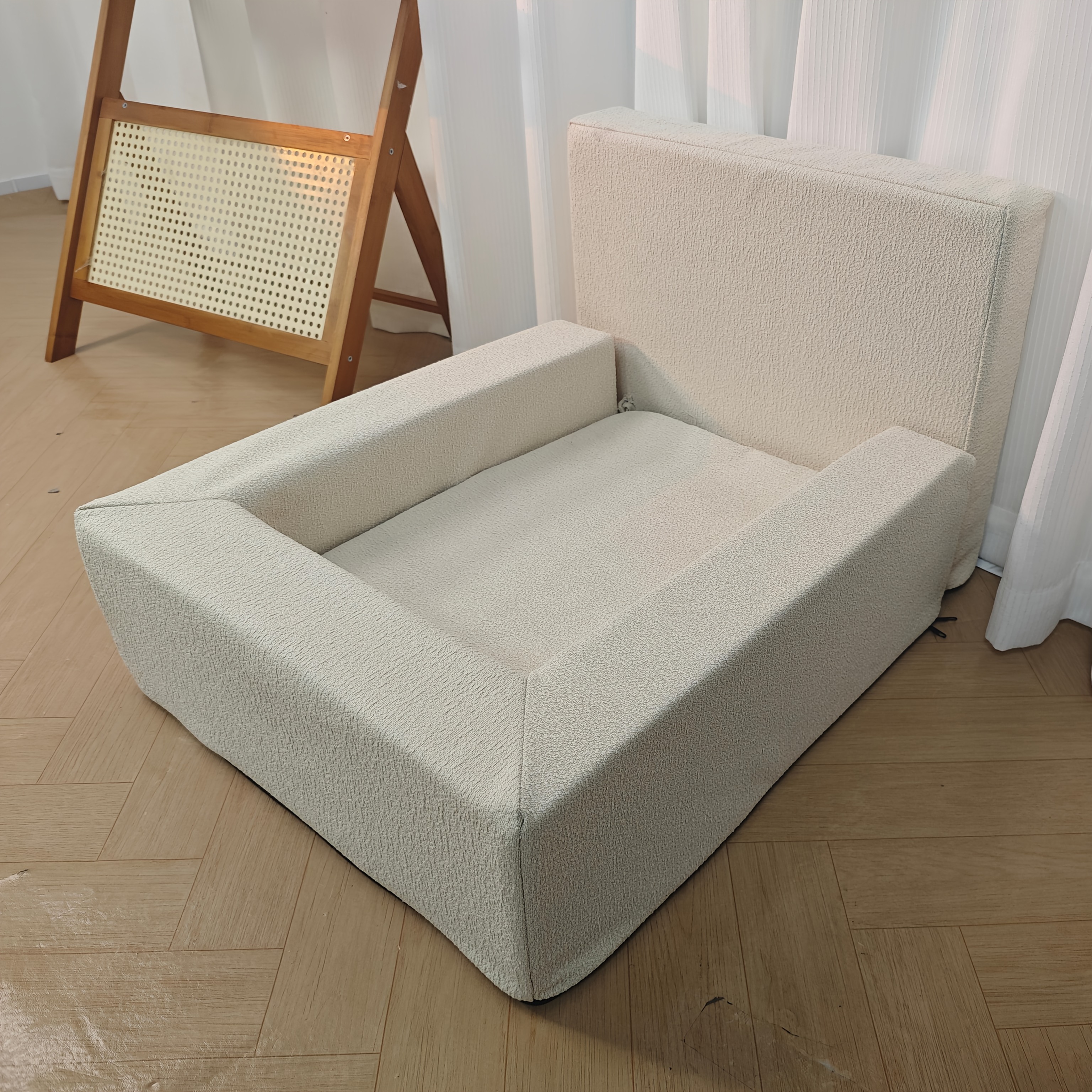   dog bed pet nest pet sofa furniture without pillows and nest cushion removable plush dog bed warm and removable washable suitable for cats small dogs toy dogs small pets   us Product details 7