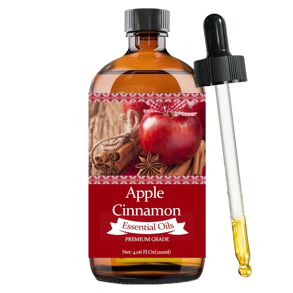 TEMU & Cinnamon Essential Oil - 120ml , Moisturizing And Fragrance Oil For Skin, Hair, Nail Care - Ideal Christmas Gift For , Suitable For Diffusers And Humidifiers, Gift, Perfect Christmas Gift