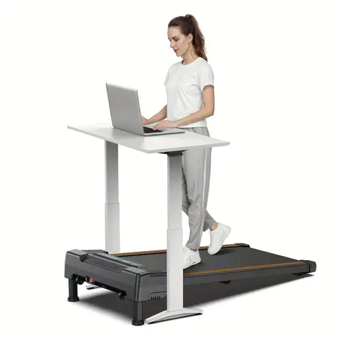 4 in 1 portable under desk treadmill for walking and jogging home adjustable speed 0 9 300lbs capacity under desk treadmill for home office for indoor workouts treadmills for home exercise without battery