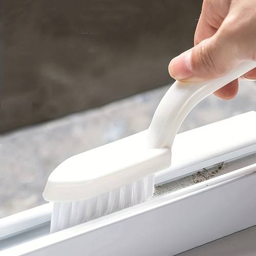 1pc slot cleaning brush handheld crevice brush bathroom floor wall tile toilet cleaning brush window and sill brush dusting brush no dead corners cleaning supplies cleaning tools back to school supplies