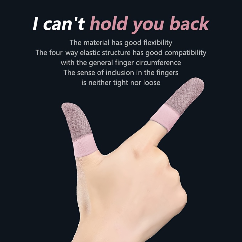 20/*/*/80pcs Game finger cots are suitable for mobile game finger cots,  breathable game handles game thumb gloves