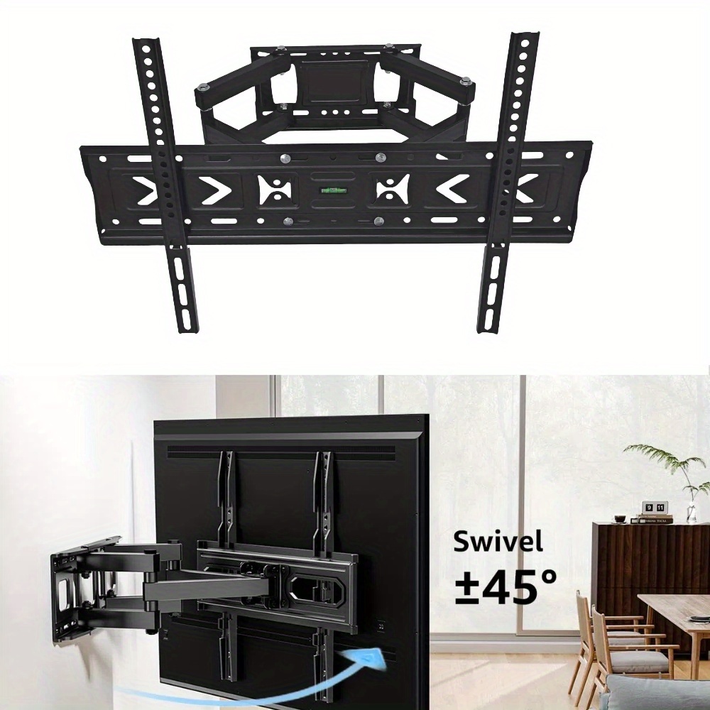   tv stand suitable for most 32 80 inch flat screen led   with rotating and tilt articulated dual   up to 400x400mm supports up to 110  