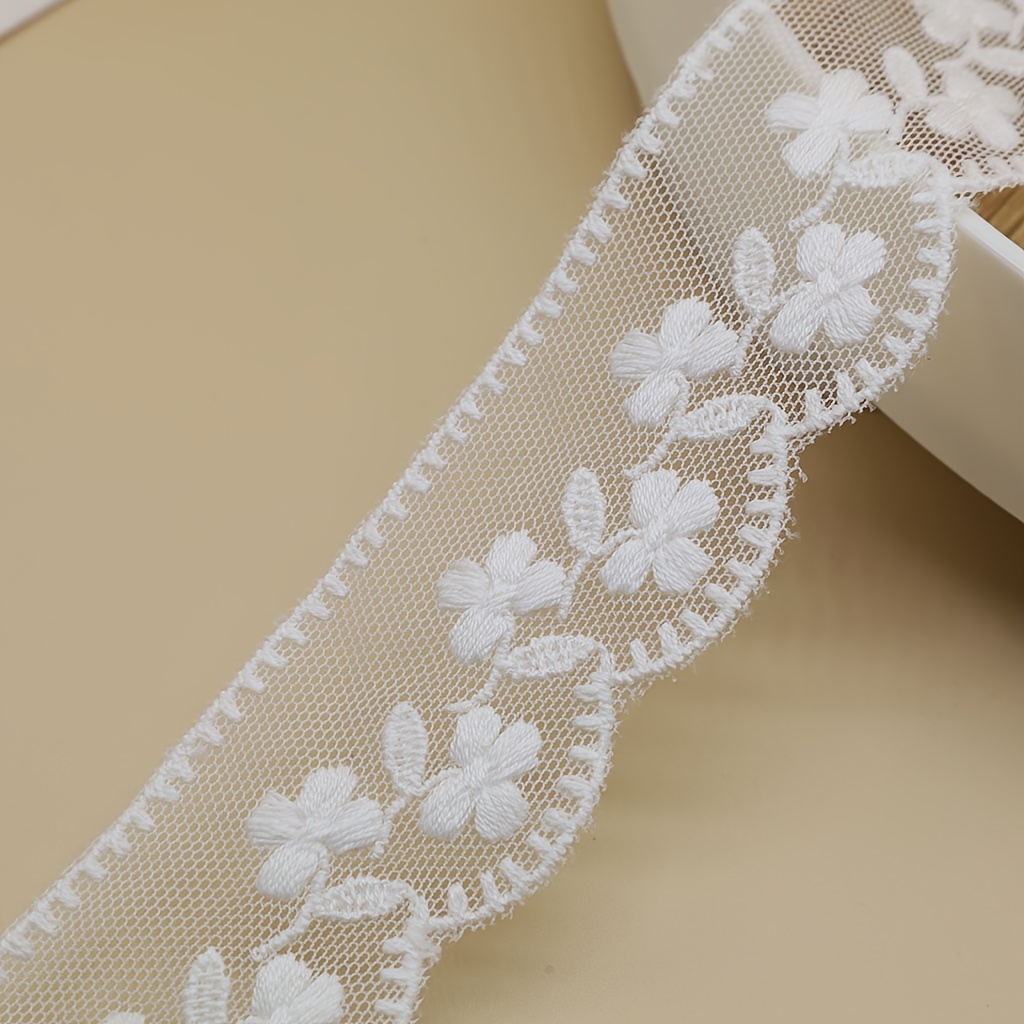 TEMU bordo in pizzo a rete con a , per accessori di abbigliamento, accessori per capelli fai da te a , decorazione per e pizzo decorativo per tessuti