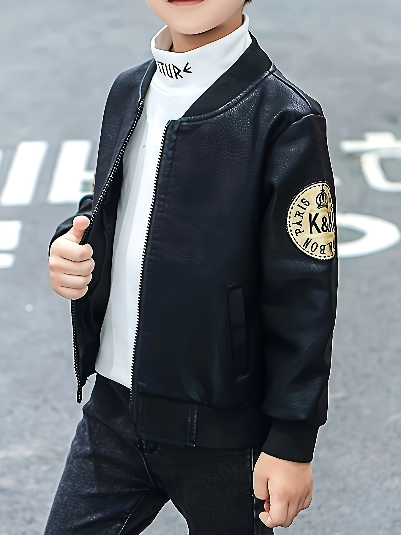 ジャケット・アウター PU fabric stylish design zippered jacket Wvapzxx Autumn Winter Women Soft Faux Leather Jackets Lady