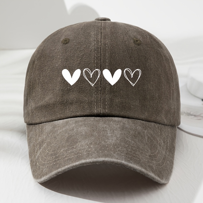 TEMU Top Baseball , Vintage Men's Hat, Women's Fashion Outdoor Hat, Adjustable Hat , Outdoor Sports, Fishing, Outing, Camping