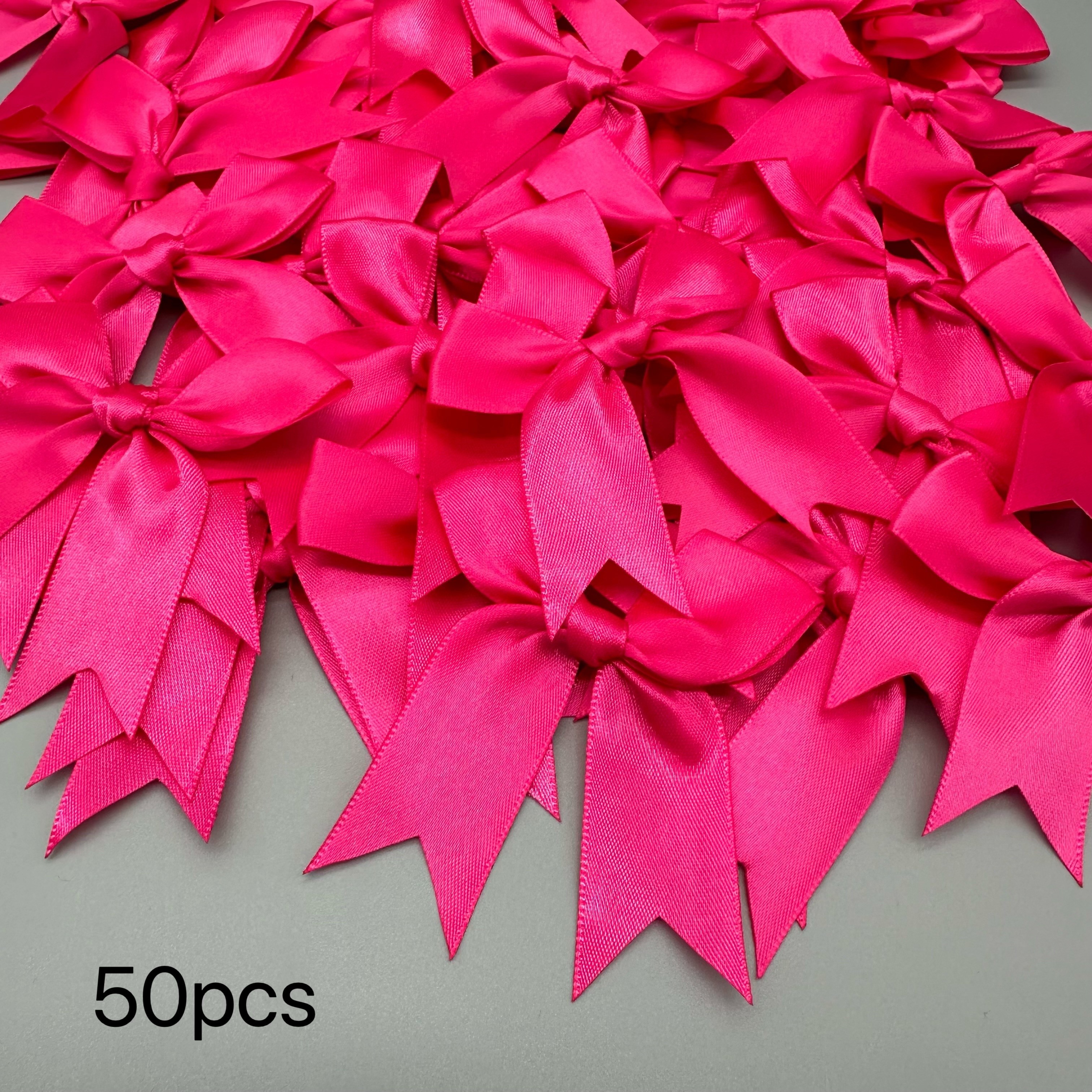 TEMU 50pcs, Swallowtail Bows 10 Colors 8.5cm Gift Packaging Swallowtail Bows Are Charming Decorations For Weddings, Festivals And Diy Crafts