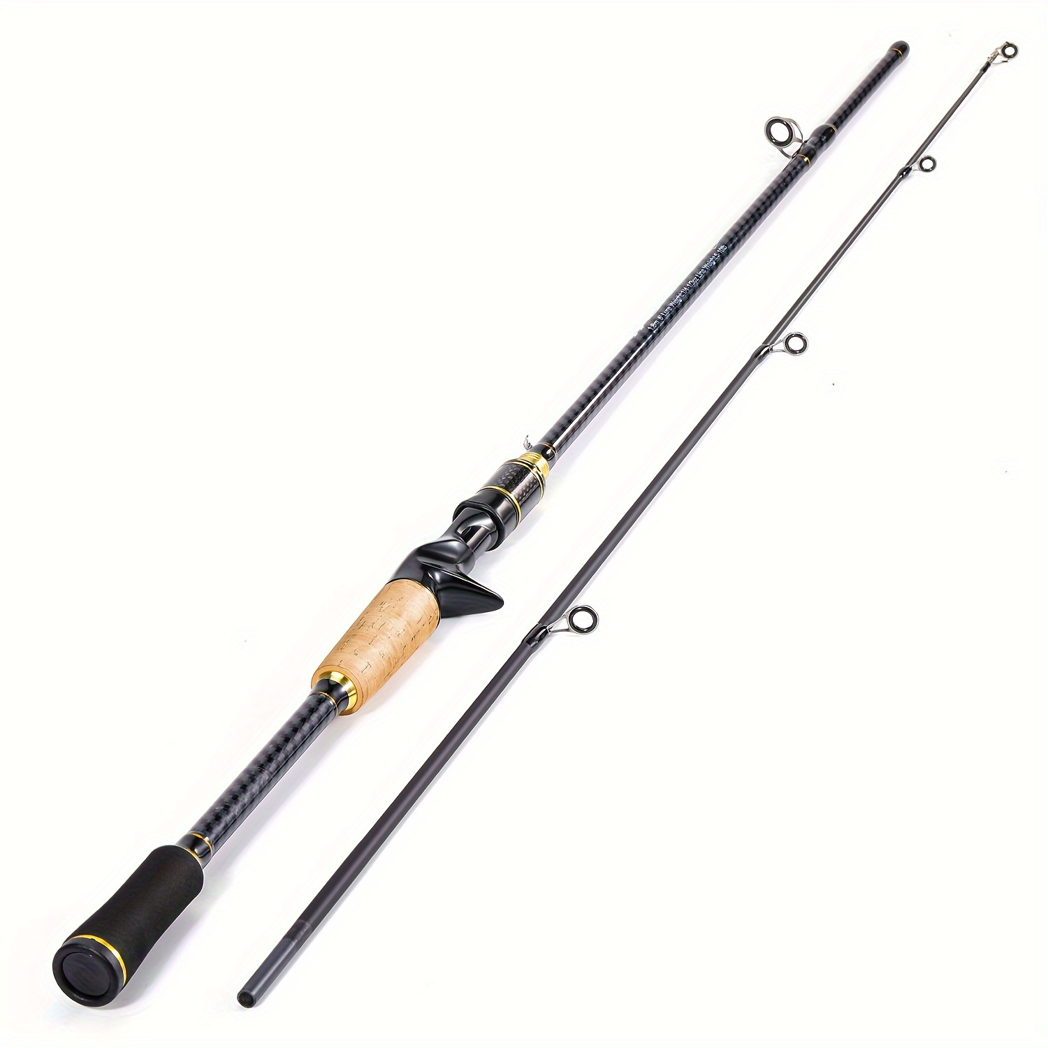 Sougayilang Fishing Rod, 180cm/70.86in Fishing Pole, Carbon Fiber Fishing  Rod For Freshwater And Saltwater