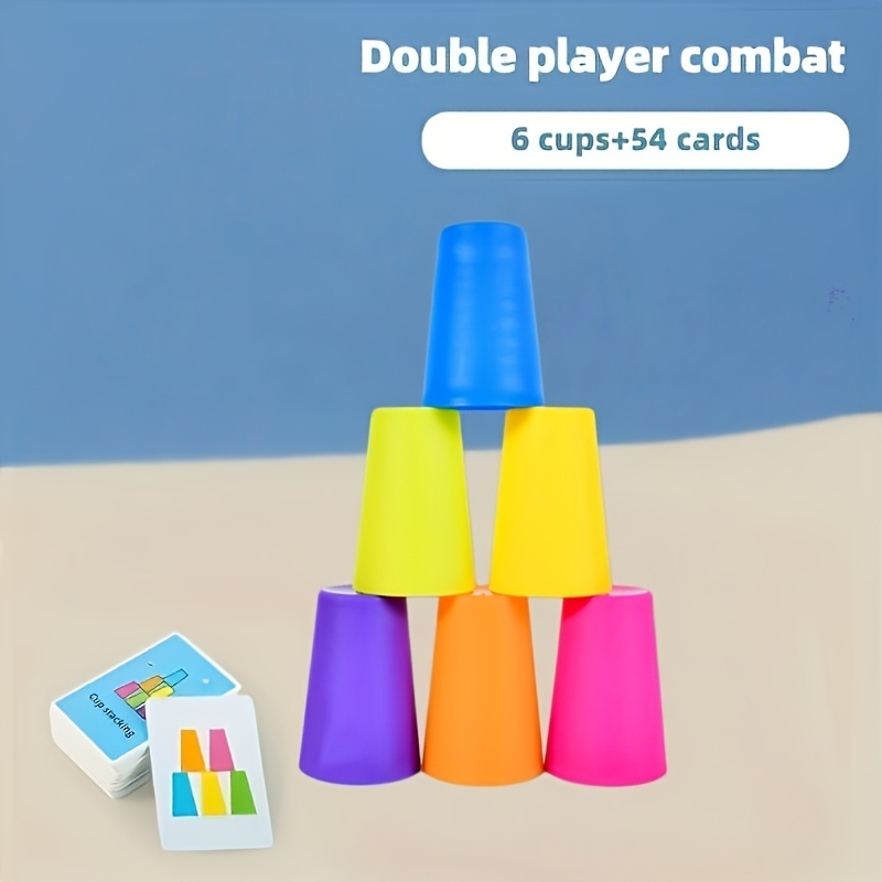 Stacking Tower Game Set for Children's Education