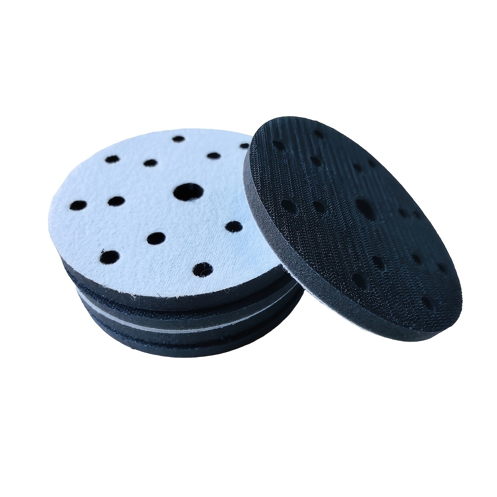 TEMU 6pcs/3pcs Pack 6 Inch (150 Mm) Oxide And Oxide Sanding Discs - 15 Hole Sanding Pad With Center Hole For Orbital Sander, Woodworking And