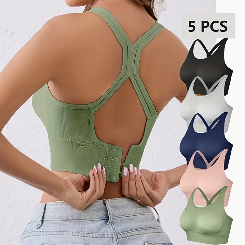 5 piece set of compression sports bra sold by 100 Spartans