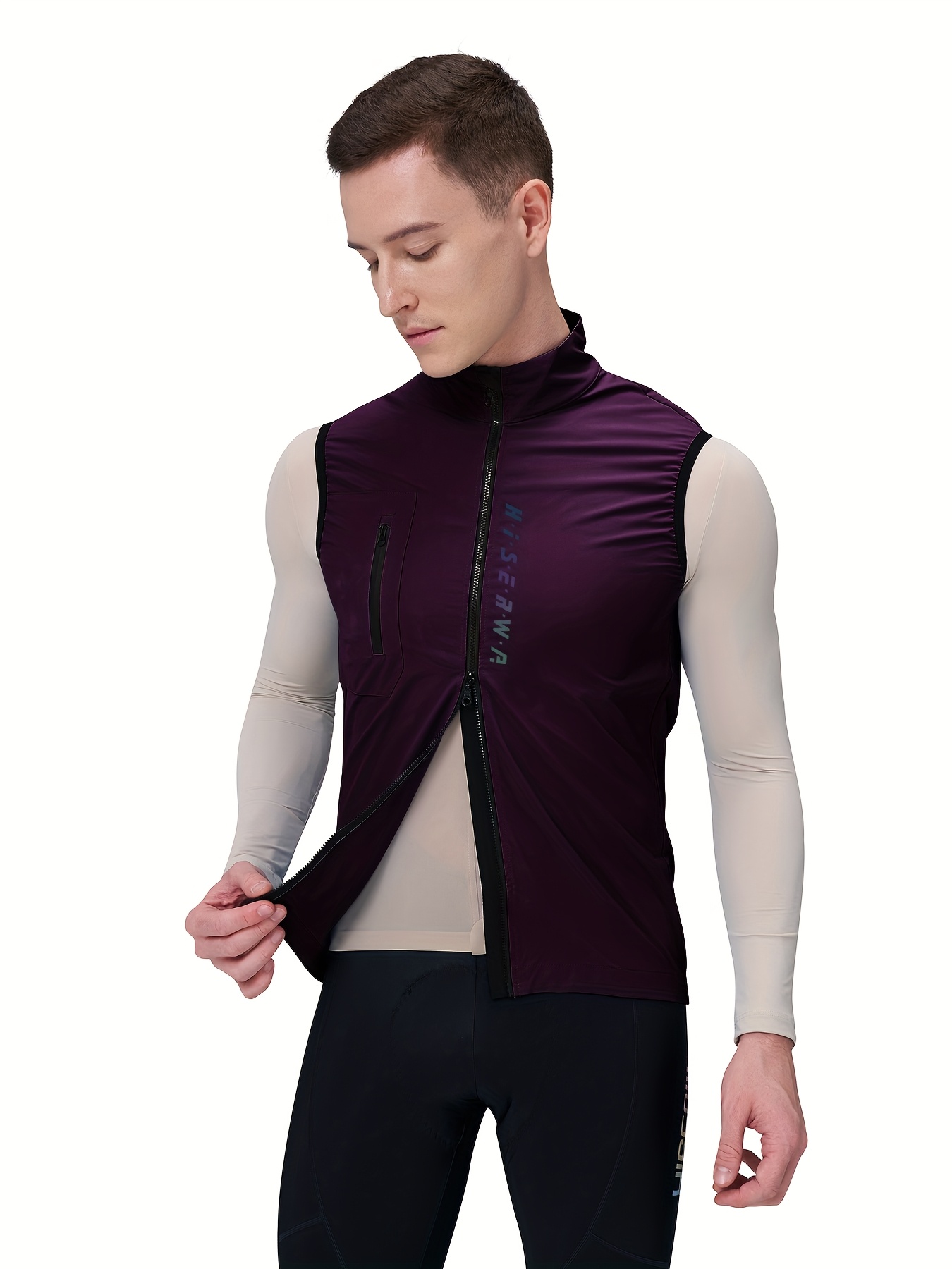 Velo Homme Ride More Mens Green Sleeveless Cycling Jersey