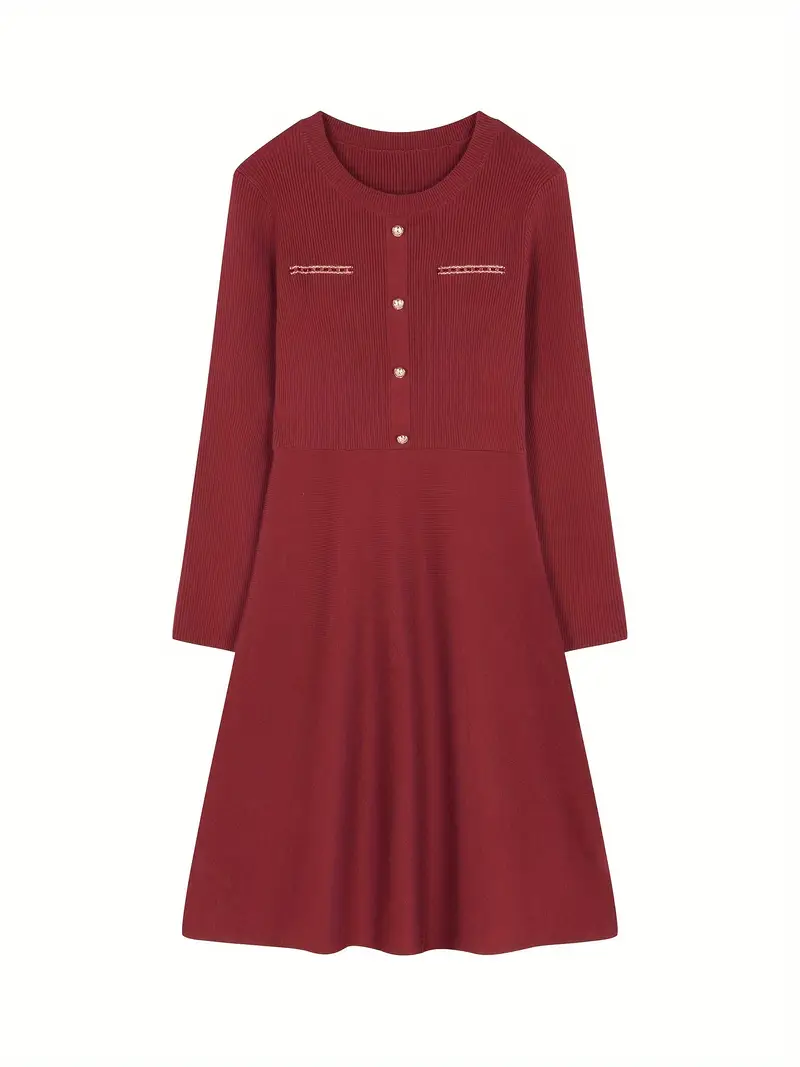 1pc mo viscose knit dress women elegant a line long - Temu United Arab Emirates 1pc mo viscose knit dress women elegant a line long - Temu United Arab Emirates