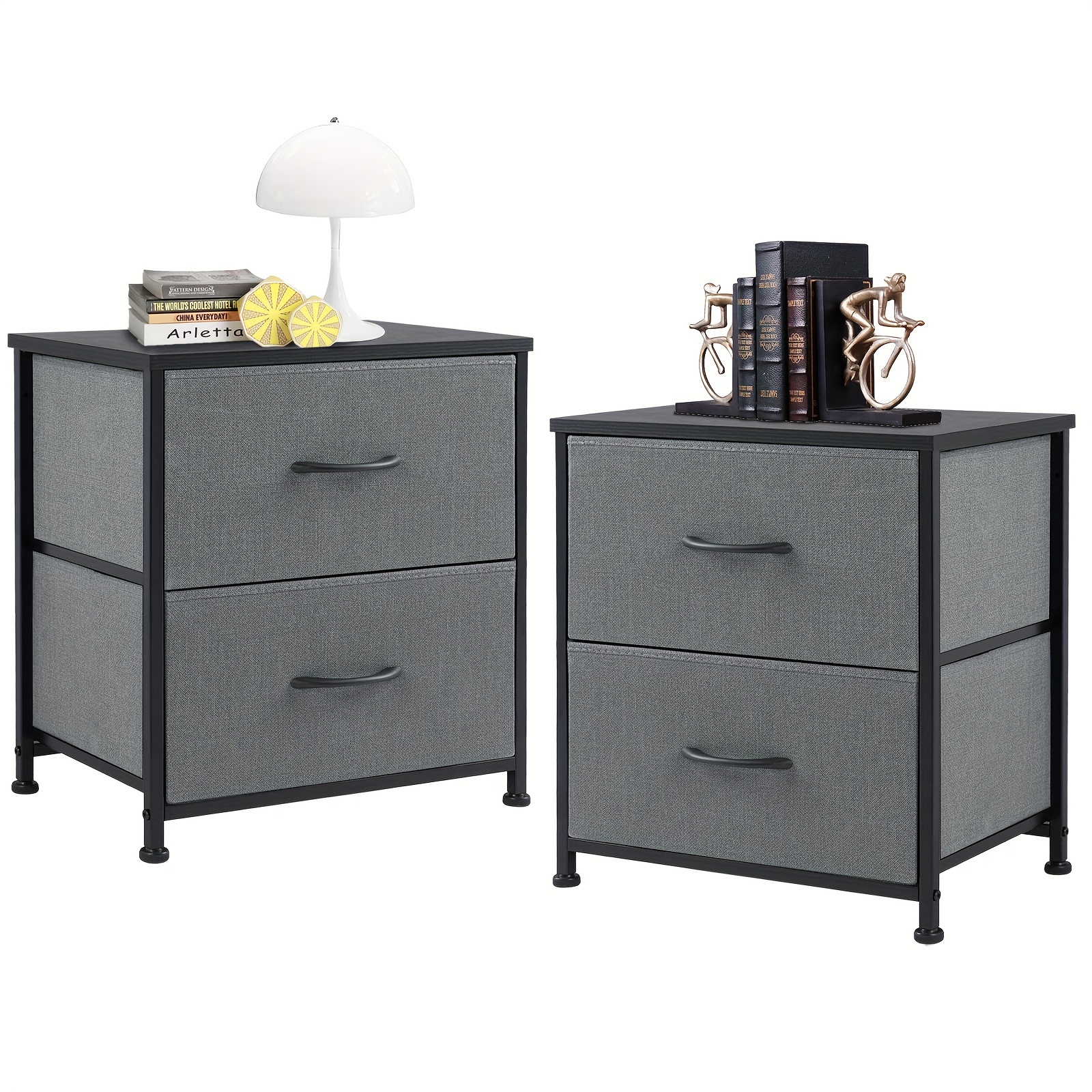 dresser with nightstands 8-Drawer Dresser + 2 Nightstands — Solid Wood main image 1