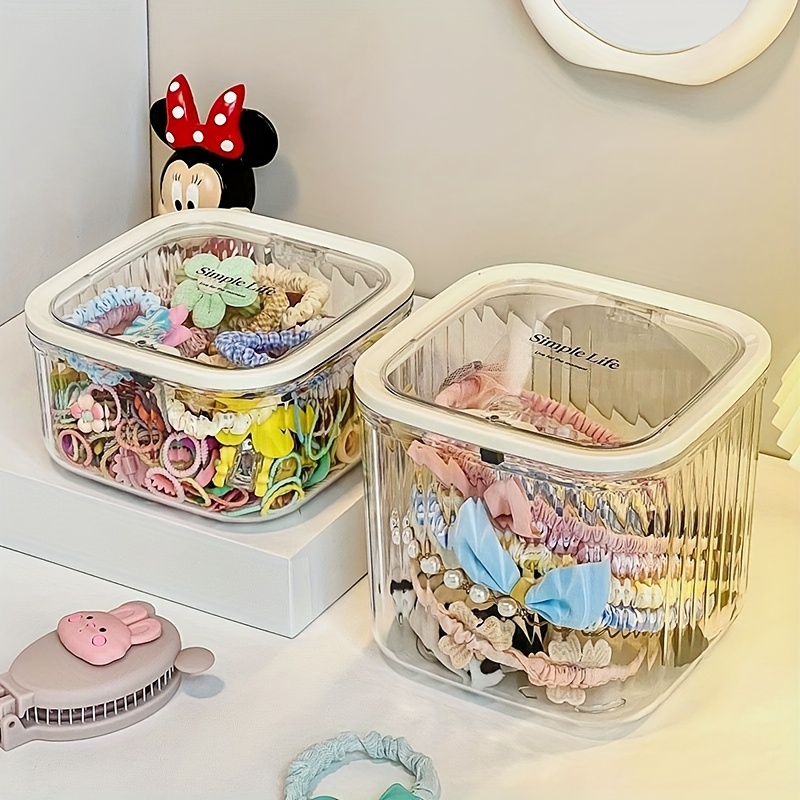 

Abs Storage Box Lid, - Dustproof Organizer For Bands, Headbands, Figurines, Laundry , Trash Can (box For Display ), , Bins & For Organization