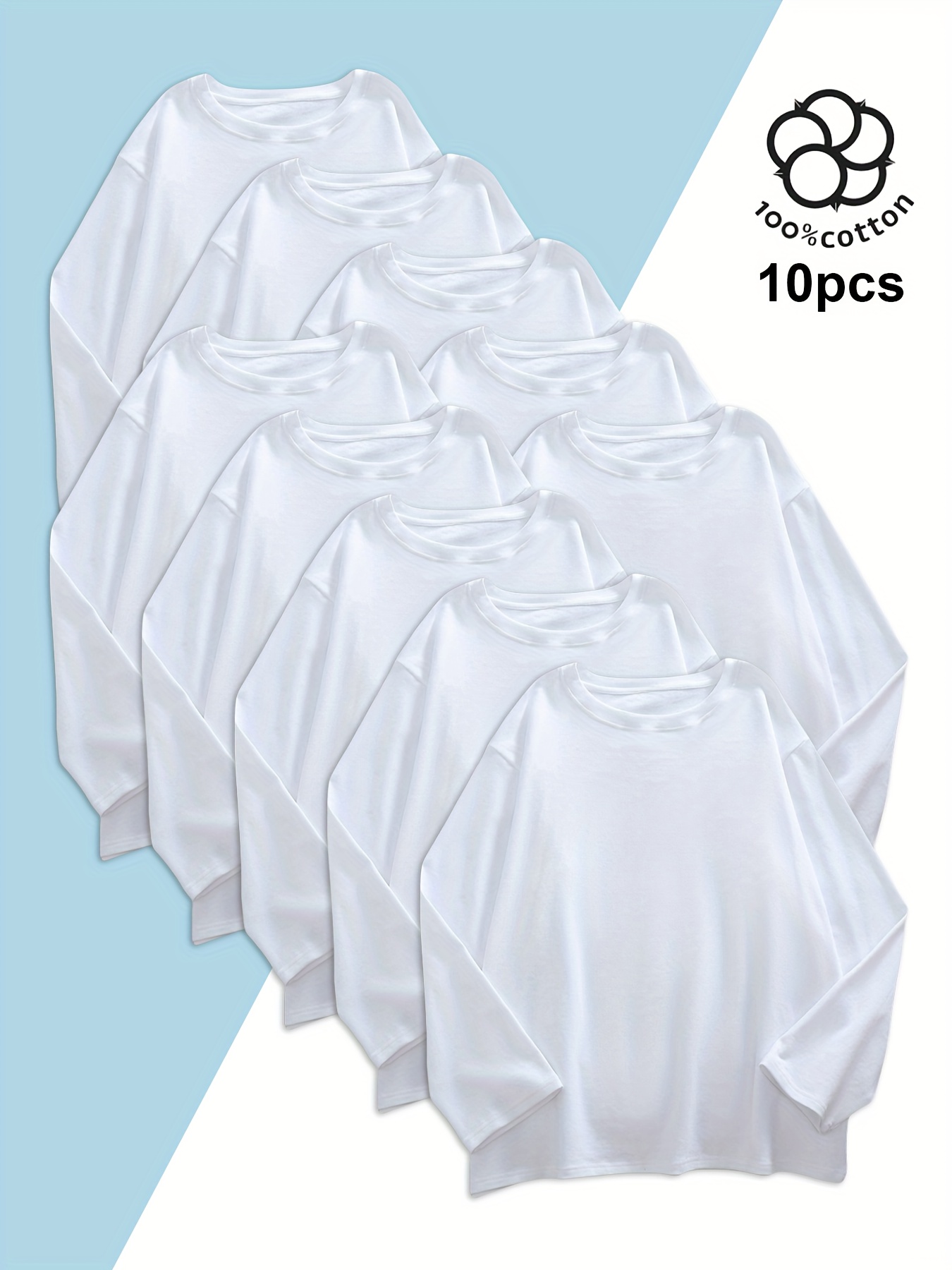 plus size 10 komada ženske plus size oversized 100% dugih