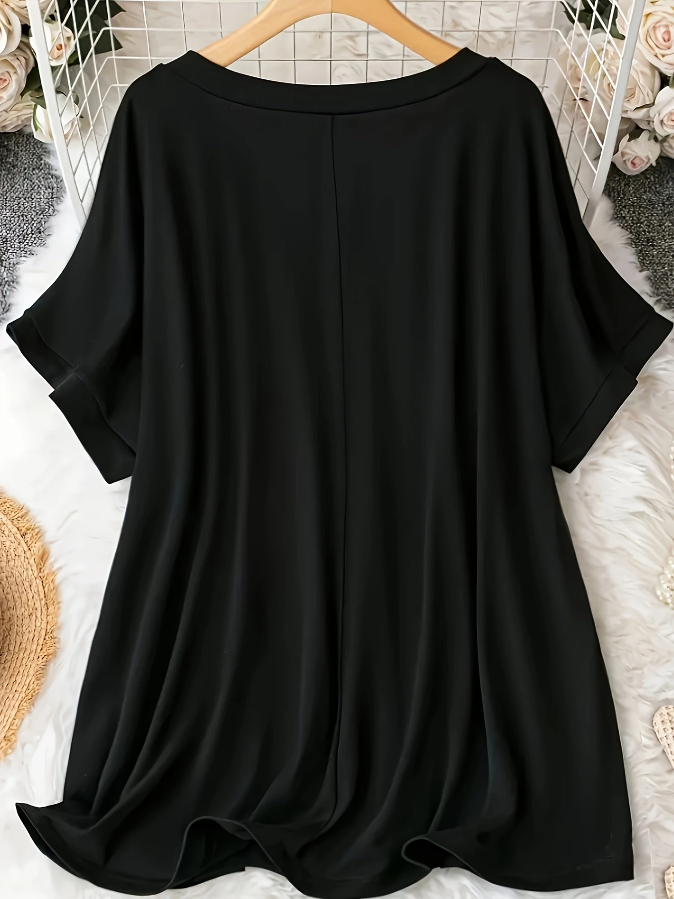 Plus Size, Plus Size Women's Casual T-Shirt
