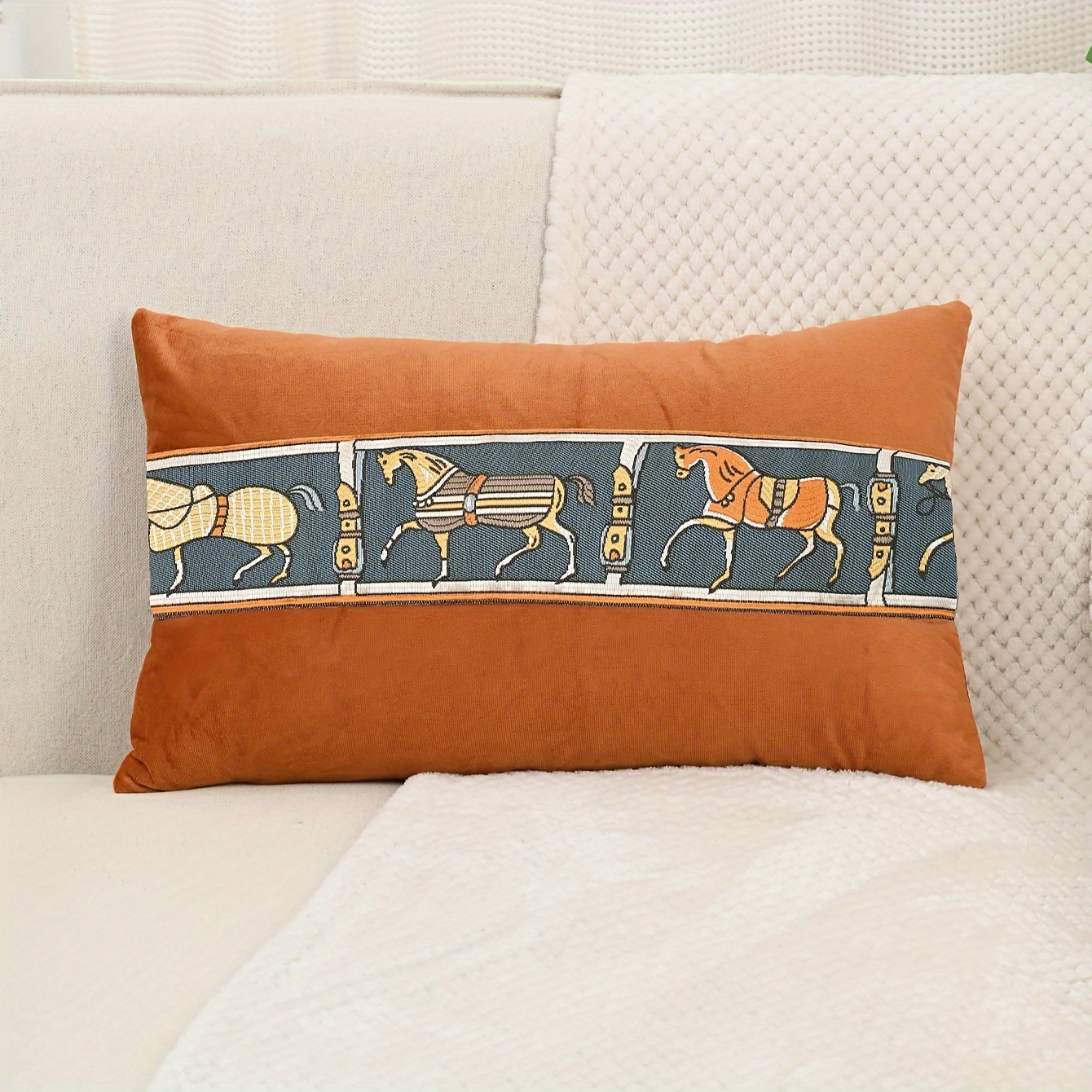 Hermes pillow online cover