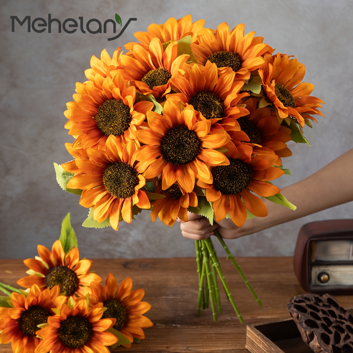 künstliche sonnenblumen
