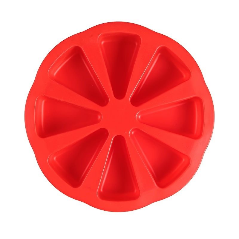 1pc Orange-shaped Scone Silicone Cake Mold, Pizza Plate Baking Tool For Cakes, Bread, Toast, Suitable For Restaurants, Food Trucks, And Bakeries