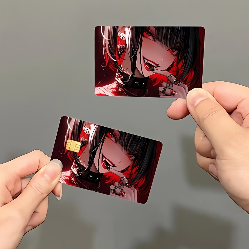 Trendy Anime Card Decoration Stickers - Personal Bank Card Privacy Skin  Card Sleeve Protective Stickers - Suitable for Credit Cards, Bank Cards, ...