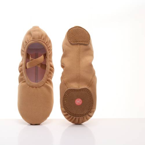 blx004 fabric shoes in pink khaki coffee and black sizes 25 40 for women s dance shoes with adult classical ballet shoes teacher indoor dancing shoes camel colored fabric practice shoes s black