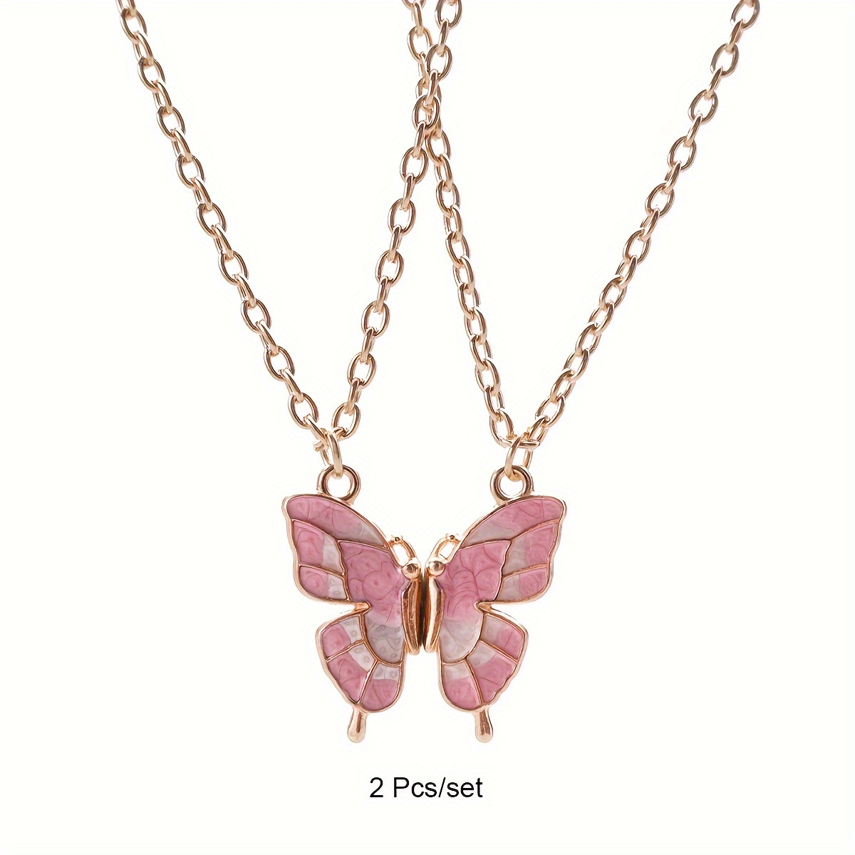 Image of 2pcs/set Pendant Necklace For Cute Small Charm Choker For Women Fashion Necklace Jewelry Gifts