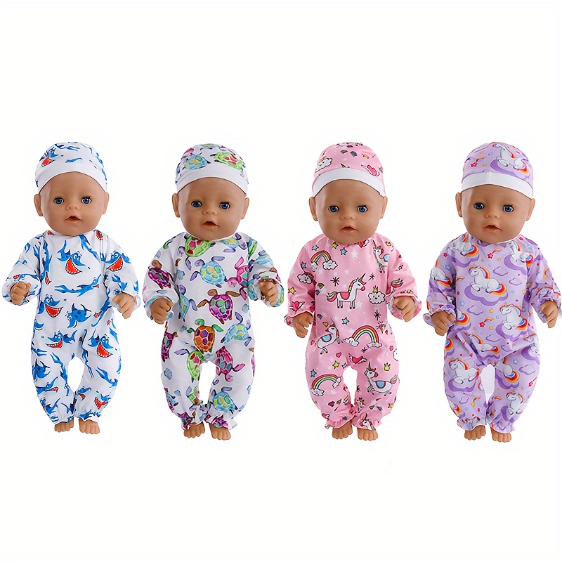 

2pcs Doll Clothes, Suitable For 17inch/43cm Dolls--the For ! 1 Doll Clothes Does Not Doll