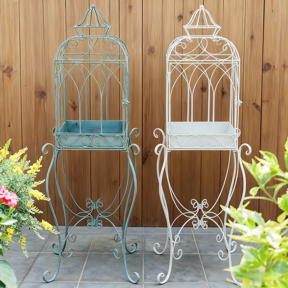 Sungmor Gartenspalier Aus Metall – 2 Stück, 210 Cm Hoch, Retro-Design, Für Kletterpflanzen