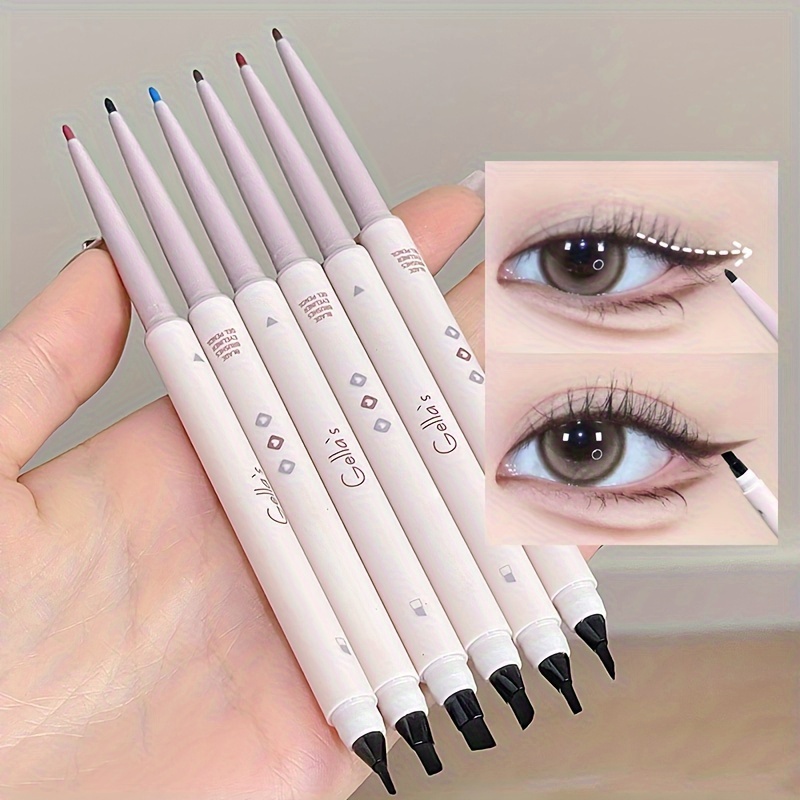 

Colored Eyeliner Pencil Set, Precision Fine-tip Waterproof Gel Liner Pens, Long-lasting Makeup With 6 Unique Shades, Glide-on Eye Make-up For Bold & Stunning Looks