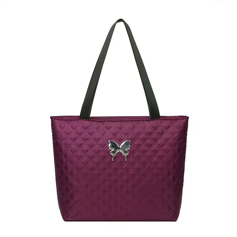 stylish womens tote bag commuting featuring a trendy shoulder design details 5