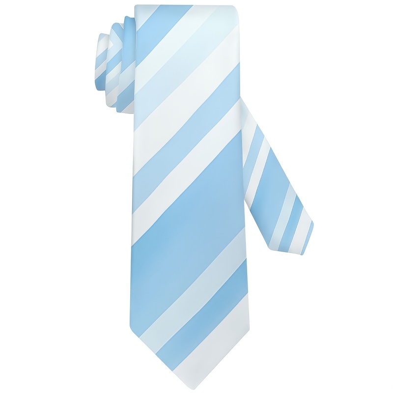 TEMU 1pc, With Light Elements Print Woven, & Daily Wear | Men's Tie – Gift For Men