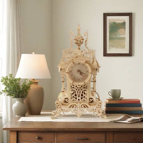 a european style vintage featuring a of puzzle components for a rich 3d puzzle experience made from wood enhances and skills