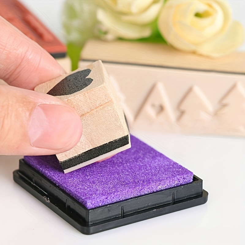 10pcs Multi-Color Ink Pads for Rubber Stamping