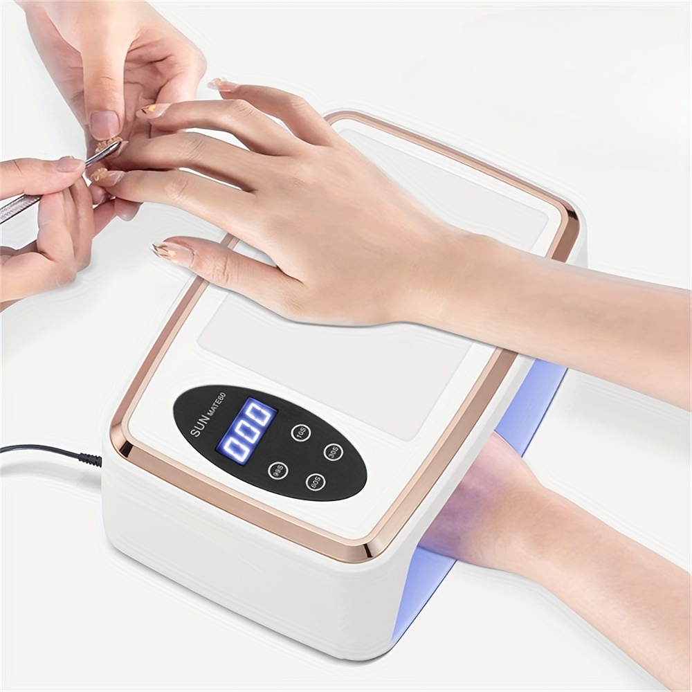 

Professional Led Nail Lamp - Portable Gel Polish Dryer, 110v Plug-in, , Ideal For Use By Lishumei