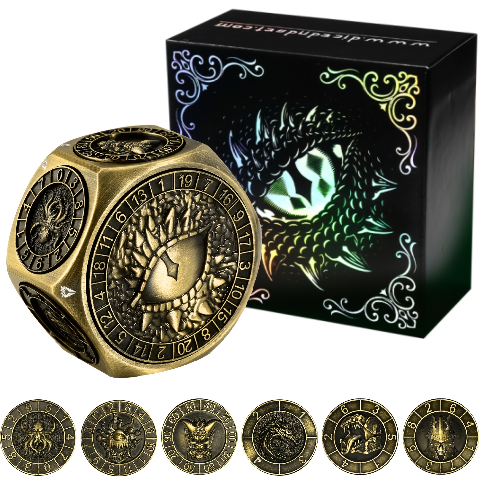 dice spinners sold on Temu United States
